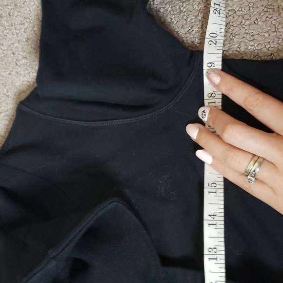 Lululemon Gratitude Wrap sweatshirt jacket black size 8 - Picture 11 of 13